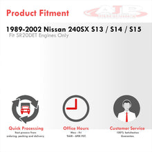 Load image into Gallery viewer, Nissan 240SX SR20DET 1989-1998 Silicone Radiator Hoses Black