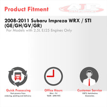 Load image into Gallery viewer, Subaru Impreza WRX STI 2.5L EJ25 2008-2011 Silicone Radiator Hoses with Heater Hoses Black
