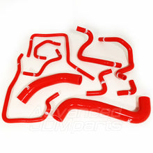 Load image into Gallery viewer, Subaru Impreza WRX STI 2.5L EJ25 2008-2011 Silicone Radiator Hoses with Heater Hoses Red