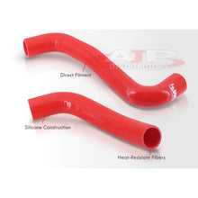 Load image into Gallery viewer, Subaru Impreza WRX STI EJ20 EJ25 2002-2007 Silicone Radiator Hoses Red