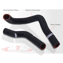 Load image into Gallery viewer, Toyota Supra 2JZGE N/A 1993-1998 Silicone Radiator Hoses Black