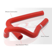 Load image into Gallery viewer, Toyota Supra 2JZGTE N/A 1993-1998 Silicone Radiator Hoses Red