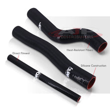 Load image into Gallery viewer, Hyundai Genesis Coupe 2.0T 2010-2012 Silicone Radiator Hoses Black
