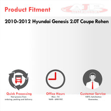Load image into Gallery viewer, Hyundai Genesis Coupe 2.0T 2010-2012 Silicone Radiator Hoses Red