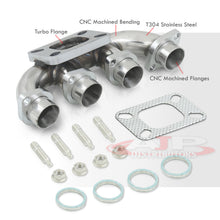 Load image into Gallery viewer, Suzuki GSX-R1000 2001-2010 T3/T4 Stainless Steel Turbo Manifold