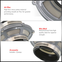 Load image into Gallery viewer, Universal 3" Air Intake Bypass Filter Gunmetal