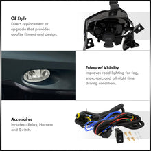 Load image into Gallery viewer, Honda CRV 2010-2011 Front Fog Lights Clear Len (Includes Switch & Wiring Harness)