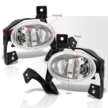 Load image into Gallery viewer, Honda CRV 2010-2011 Front Fog Lights Clear Len (Includes Switch & Wiring Harness)