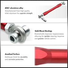 Load image into Gallery viewer, Honda S2000 2000-2009 Rear Lower Adjustable Toe Control Arms Red