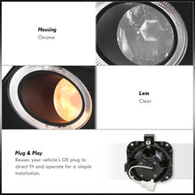 Load image into Gallery viewer, Mazda 6 2003-2005 Front Fog Lights Clear Len (Includes Switch & Wiring Harness)