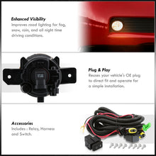 Load image into Gallery viewer, Nissan Altima 2DR 2008-2012 Front Fog Lights Clear Len (Includes Switch & Wiring Harness)