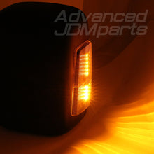 Load image into Gallery viewer, Chevrolet Silverado 2014-2019 / GMC Sierra 2014-2019 Telescopic Extendable LED Signal Heated Power Towing Mirrors Black