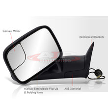 Load image into Gallery viewer, Dodge Ram 1500 2500 3500 1994-1997 Extended Flip Up Power Towing Mirrors Black