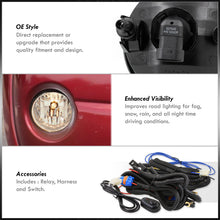 Load image into Gallery viewer, Toyota Tacoma 2005-2011 / Tundra 2007-2013 Front Fog Lights Clear Len (Includes Switch & Wiring Harness)