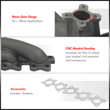 Load image into Gallery viewer, Audi S2 B4 1990-1996 / S4 C4 1991-1994 / 200 1989-1991 / RS2 1994-1995 2.2L 20V Turbocharged Cast Iron Turbo Manifold