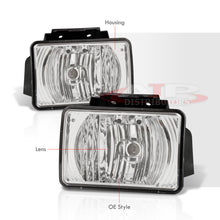 Load image into Gallery viewer, Chevrolet Colorado 2004-2012 Front Fog Lights Clear Len (No Switch & Wiring Harness)