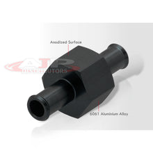 Load image into Gallery viewer, Universal Fuel Nitrous Pressure 3/8" Hose 1/8" NPT Adapter Black
