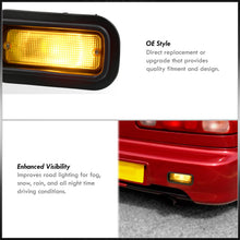 Load image into Gallery viewer, Acura Integra 1994-2001 Rear JDM Fog Light Yellow Len (No Switch & Wiring Harness)