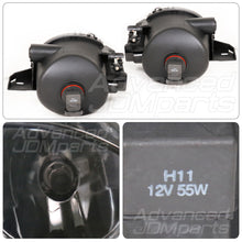 Load image into Gallery viewer, BMW 3 Series 4DR E90 2006-2008 Front Fog Lights Smoked Len (No Switch & Wiring Harness)