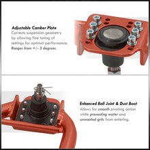 Load image into Gallery viewer, Acura Integra 1994-2001 / Honda Civic 1992-1995 / Del Sol 1993-1997 Front Upper Tubular Control Arms Camber Kit Red