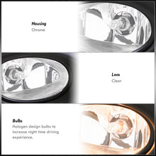 Load image into Gallery viewer, Acura TSX 2004-2005 Front Fog Lights Clear Len (Includes Switch & Wiring Harness)