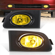 Load image into Gallery viewer, Honda Civic 2DR/4DR 2001-2003 Front Fog Lights Yellow Len (Includes Switch & Wiring Harness)
