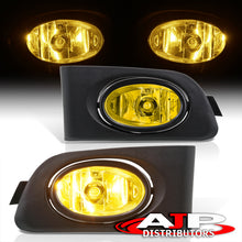Load image into Gallery viewer, Honda Civic 2DR/4DR 2001-2003 Front Fog Lights Yellow Len (Includes Switch & Wiring Harness)