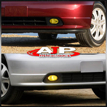 Load image into Gallery viewer, Honda Civic 2DR/4DR 2001-2003 Front Fog Lights Yellow Len (Includes Switch & Wiring Harness)