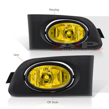 Load image into Gallery viewer, Honda Civic 2DR/4DR 2001-2003 Front Fog Lights Yellow Len (Includes Switch & Wiring Harness)