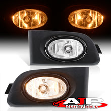 Load image into Gallery viewer, Honda Civic 2DR/4DR 2001-2003 Front Fog Lights Clear Len (Includes Switch & Wiring Harness)