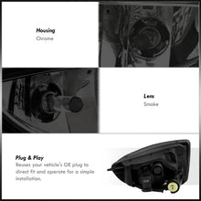 Load image into Gallery viewer, Honda Civic 2004-2005 Front Fog Lights Smoked Len (Includes Switch & Wiring Harness)