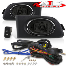 Load image into Gallery viewer, Honda Civic 2DR/4DR 2001-2003 Front Fog Lights Smoked Len (Includes Switch & Wiring Harness)