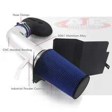 Load image into Gallery viewer, Dodge Durango 1997-1999 / Dakota 1998-2003 5.2L 5.9L V8 Cold Air Intake Polished + Heat Shield