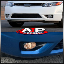 Load image into Gallery viewer, Honda Civic 2DR 2006-2008 Front Fog Lights Clear Len (Includes Switch & Wiring Harness)