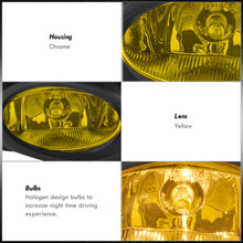 Load image into Gallery viewer, Honda Civic 2DR 2009-2011 Front Fog Lights Yellow Len (Includes Switch & Wiring Harness)