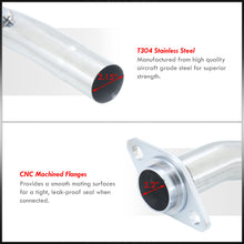 Load image into Gallery viewer, Dodge Neon 1995-1999 Stainless Steel Non-Resonated Test Pipe