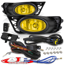 Load image into Gallery viewer, Honda Civic 4DR 2009-2011 Front Fog Lights Yellow Len (Includes Switch & Wiring Harness)