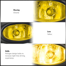 Load image into Gallery viewer, Honda Civic 4DR 2009-2011 Front Fog Lights Yellow Len (Includes Switch & Wiring Harness)