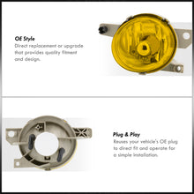 Load image into Gallery viewer, Honda Del Sol 1993-1997 Front Fog Lights Yellow Len (No Switch & Wiring Harness)