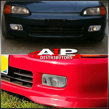 Load image into Gallery viewer, Honda Civic 2/3 Door 1992-1995 Front Fog Lights Clean Len (Includes Switch & Wiring Harness)
