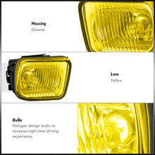 Load image into Gallery viewer, Honda Civic 1996-1998 Front Fog Lights Yellow Len (Includes Switch & Wiring Harness)