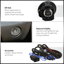 Load image into Gallery viewer, Nissan Altima 2002-2004 / Murano 2003-2005 / Infiniti FX35 FX45 2003-2005 Front Fog Lights Clear Len (Includes Switch & Wiring Harness)