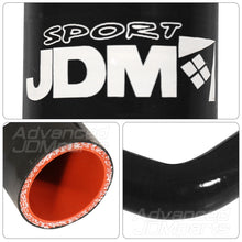 Load image into Gallery viewer, Toyota Corolla 1983-1987 Silicone Radiator Hoses Black