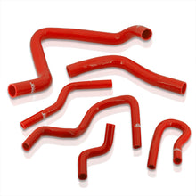 Load image into Gallery viewer, Honda Civic 1992-2000 B-Series B16A B18C Silicone Radiator & Heater Hoses Set Red