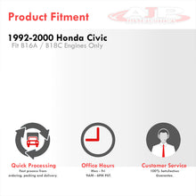 Load image into Gallery viewer, Honda Civic 1992-2000 B-Series B16A B18C Silicone Radiator & Heater Hoses Set Red