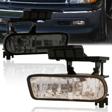 Load image into Gallery viewer, Chevrolet Silverado 1500 2500 1999-2002 / Silverado 3500 2001-2002 /Suburban 2000-2006 / Tahoe 2000-2006 (Does Not Fit Z71 Package) Front Fog Lights Smoked Len (No Switch & Wiring Harness)