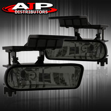 Load image into Gallery viewer, Chevrolet Silverado 1500 2500 1999-2002 / Silverado 3500 2001-2002 /Suburban 2000-2006 / Tahoe 2000-2006 (Does Not Fit Z71 Package) Front Fog Lights Smoked Len (No Switch & Wiring Harness)