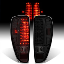 Load image into Gallery viewer, Chevrolet Colorado 2004-2012 LED Tail Lights Chrome Housing Smoke Len