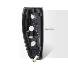 Load image into Gallery viewer, Chevrolet Colorado 2004-2012 LED Tail Lights Chrome Housing Smoke Len