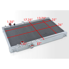 Load image into Gallery viewer, Acura Integra 1994-2001 Manual Transmission Aluminum Radiator